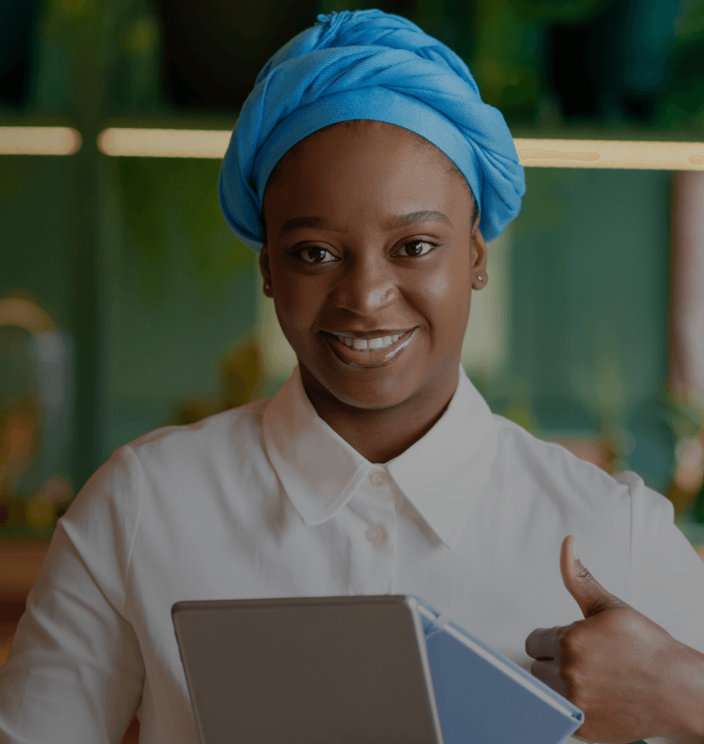 Mobile Hero background for Solutions page